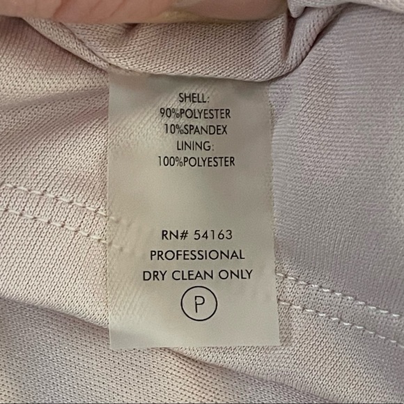 NWOT Calvin Klein Sleeveless Faux Suede Fit and Flair Dress Size 8 - Picture 4 of 8